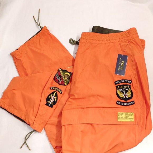 Polo Ralph Lauren Squadron Patch Flight Pants NWT